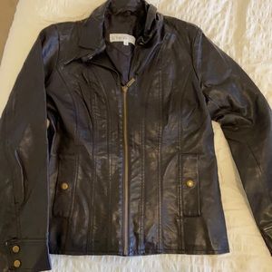 Faux Leather Jacket